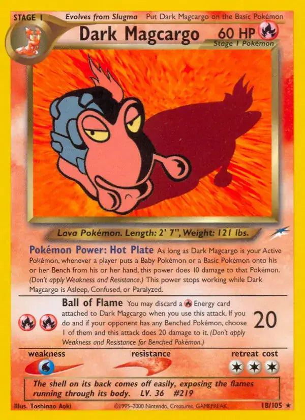 #018 Dark Magcargo