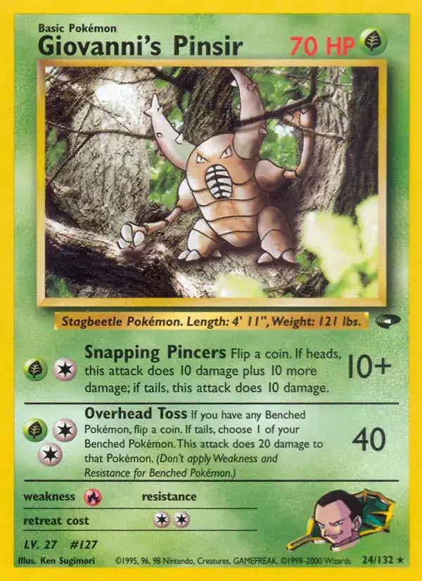 #024 Giovanni's Pinsir