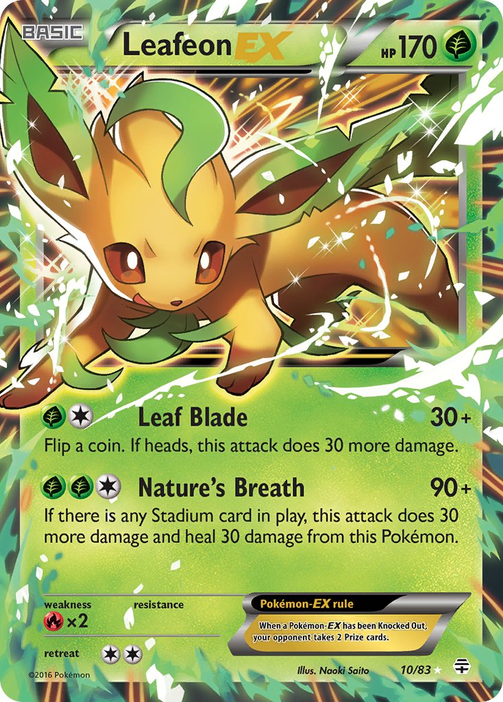 #010 Leafeon-EX