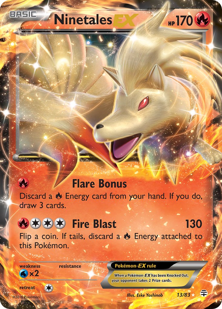 #013 Ninetales-EX