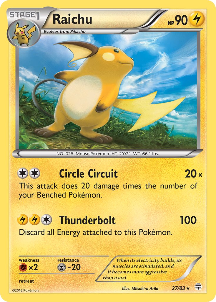 #027 Raichu
