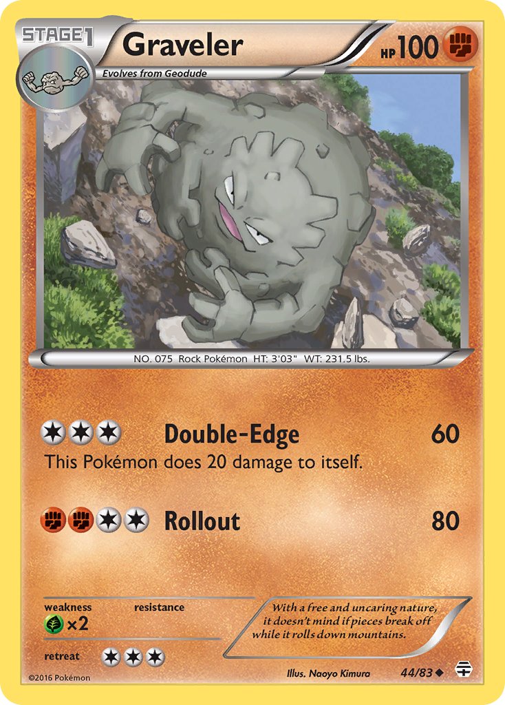 #044 Graveler