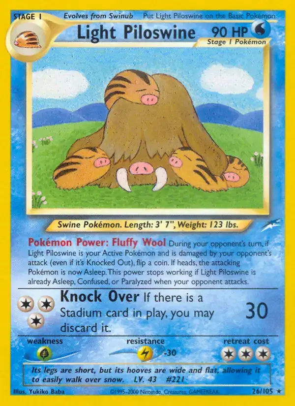 #026 Light Piloswine
