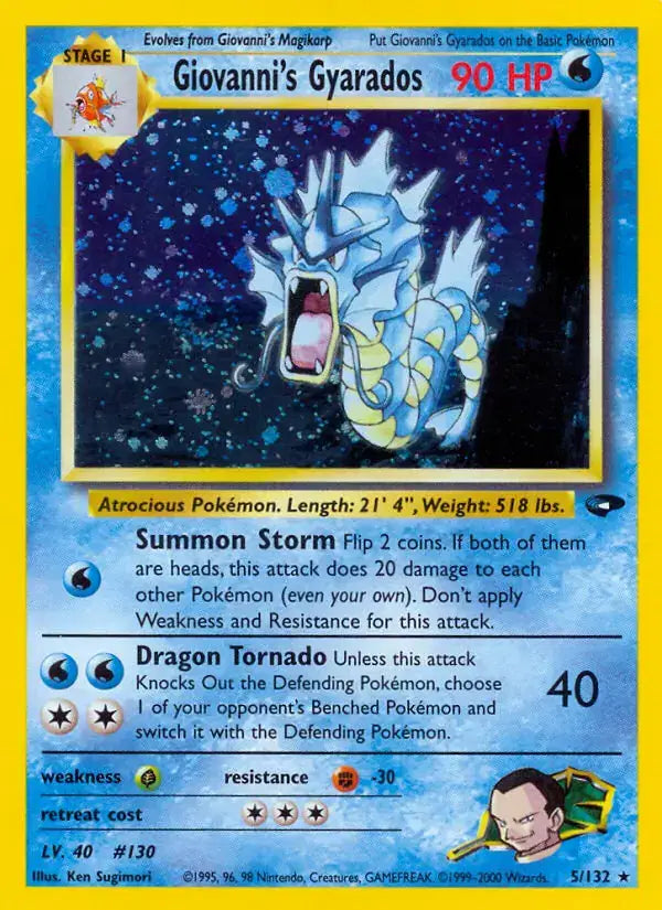 #005 Giovanni's Gyarados