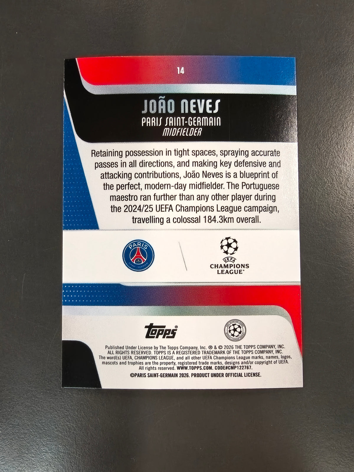 Juão Neves Soccer 14 #143/299