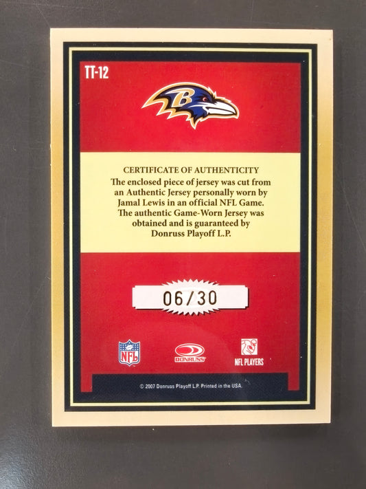 Jamal Lewis NFL TT-12 #06/30