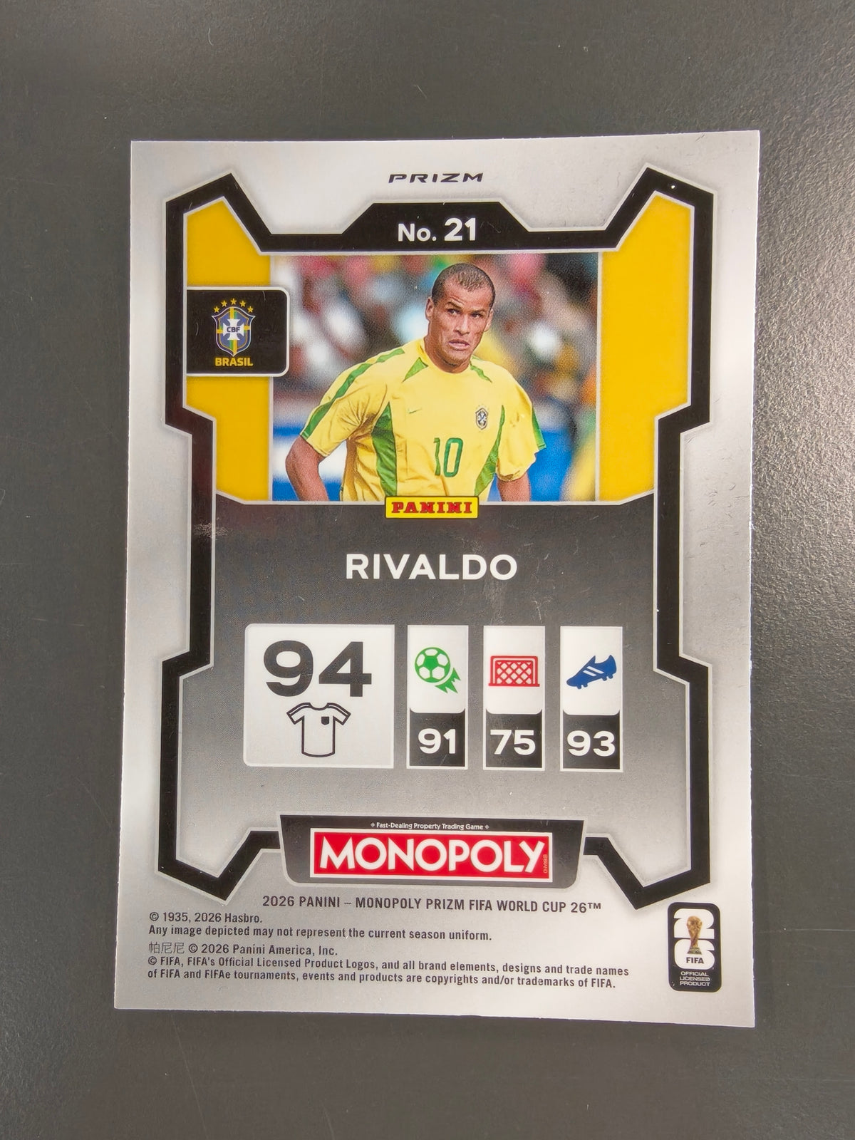 Rivaldo Soccer No.21