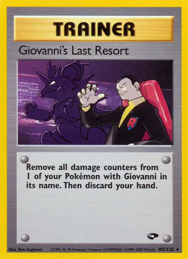 #105 Giovanni's Last Resort