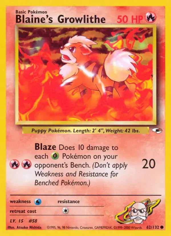 #062 Blaine's Growlithe