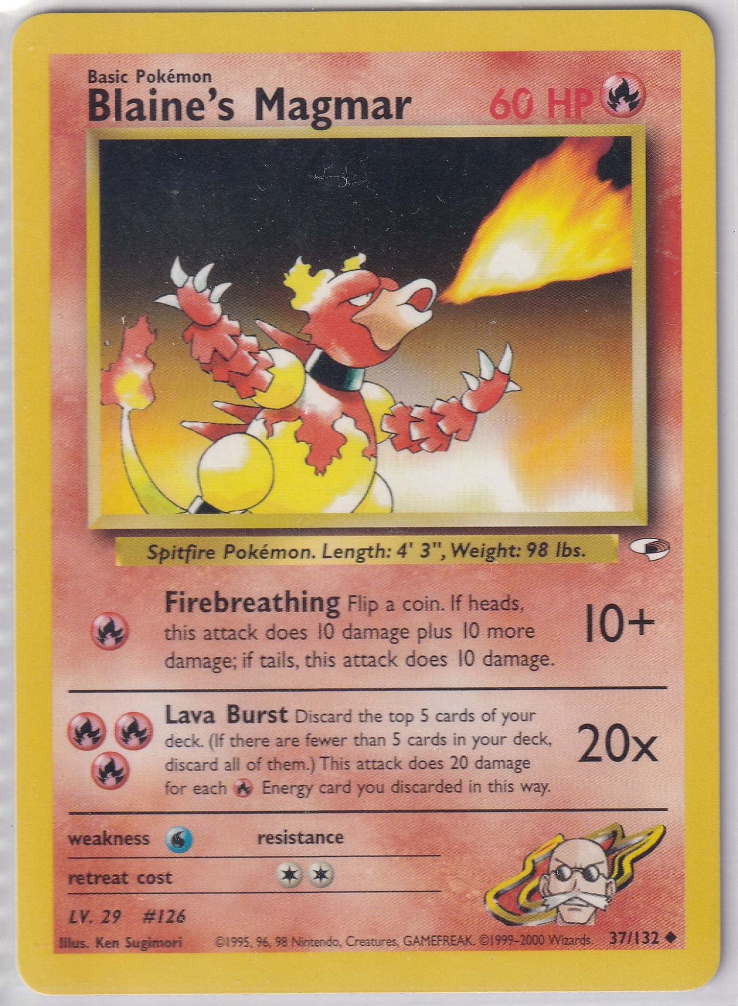 #037 Blaine's Magmar