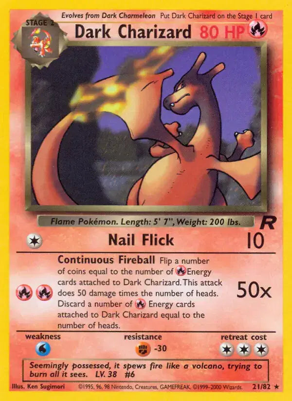 #021 Dark Charizard