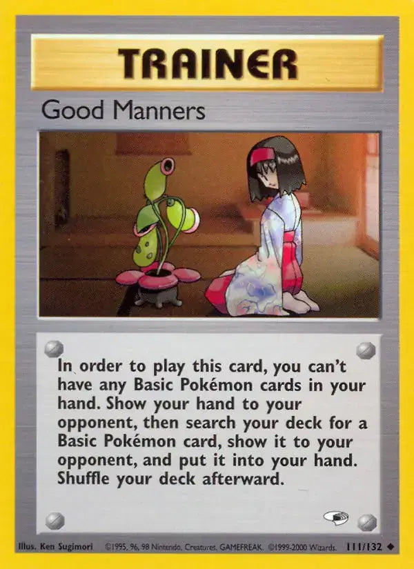 #111 Good Manners