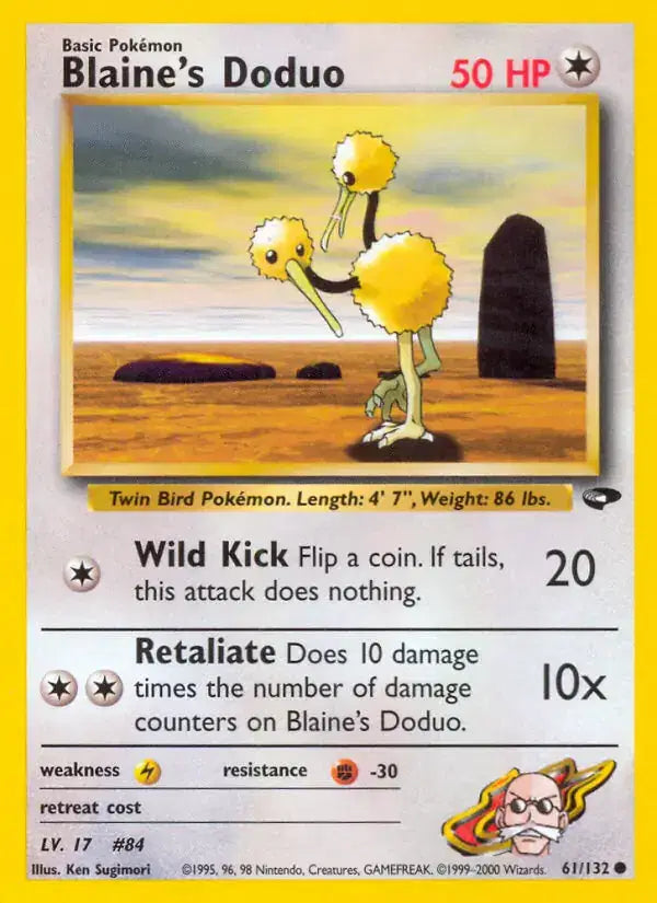#061 Blaine's Doduo
