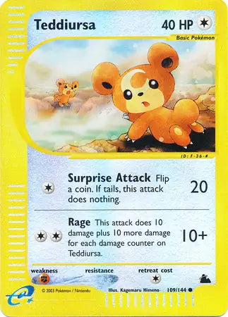 #109 Teddiursa