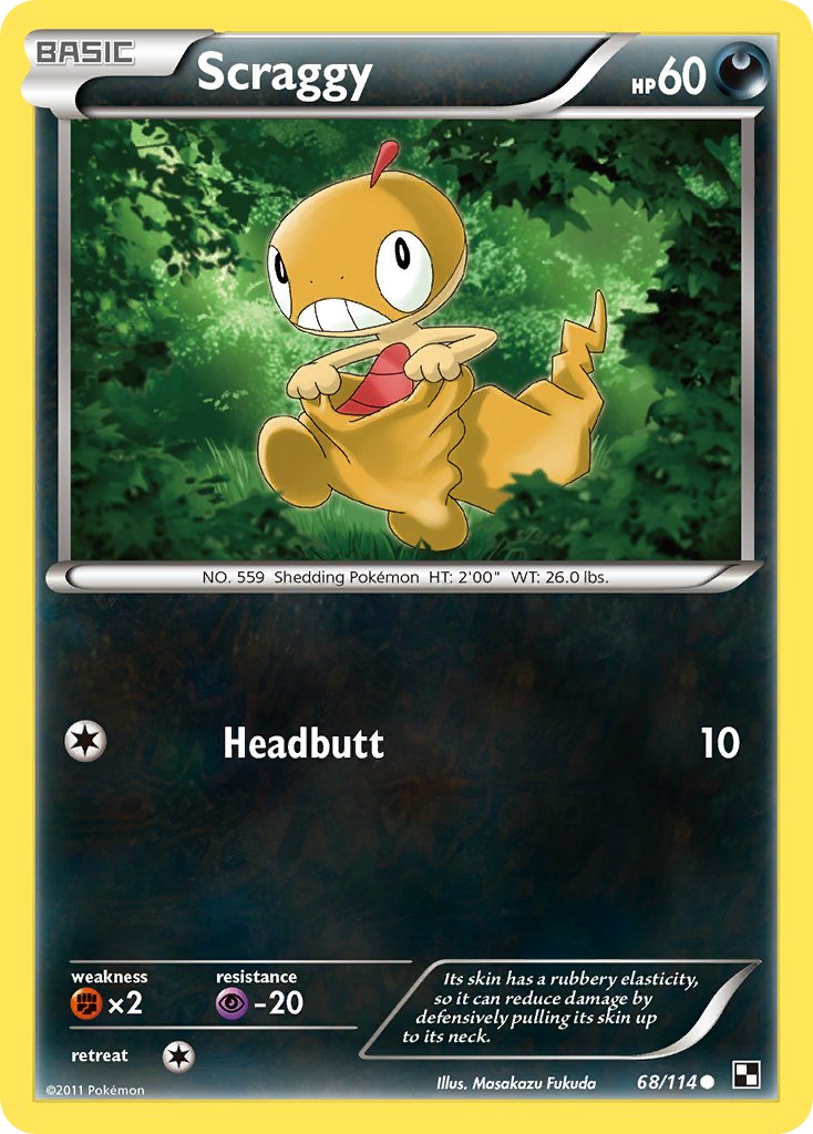 #068 Scraggy