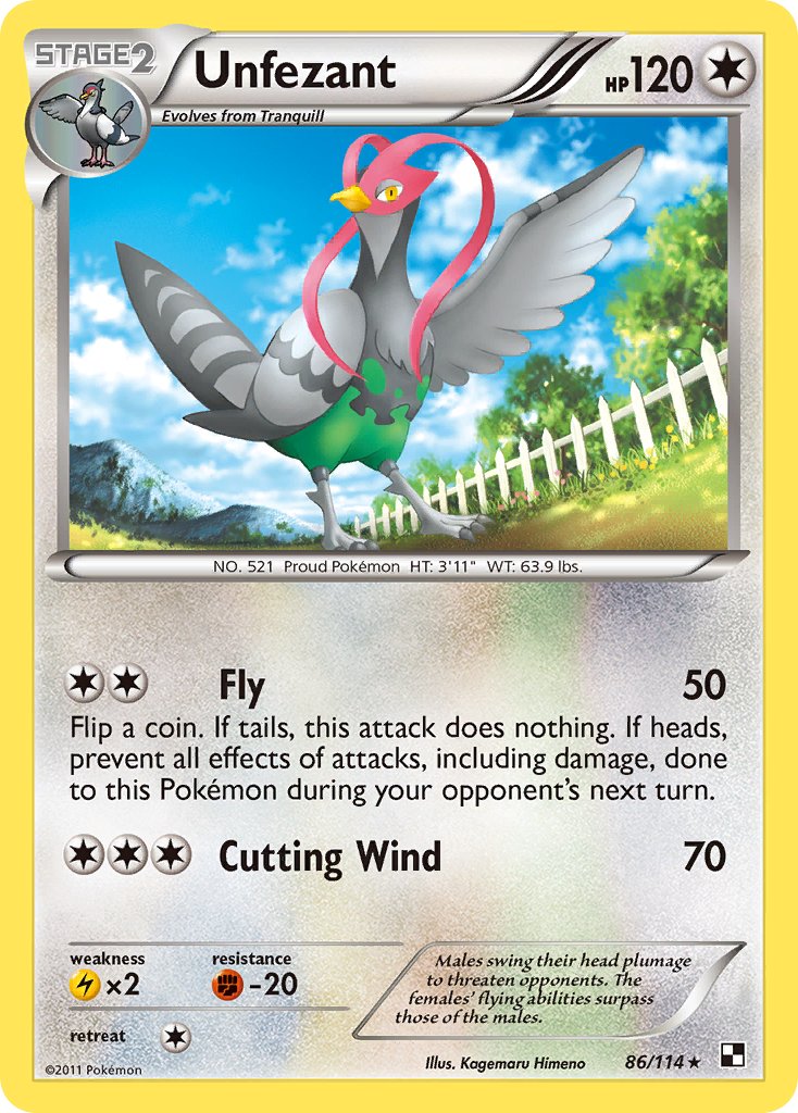 #086 Unfezant