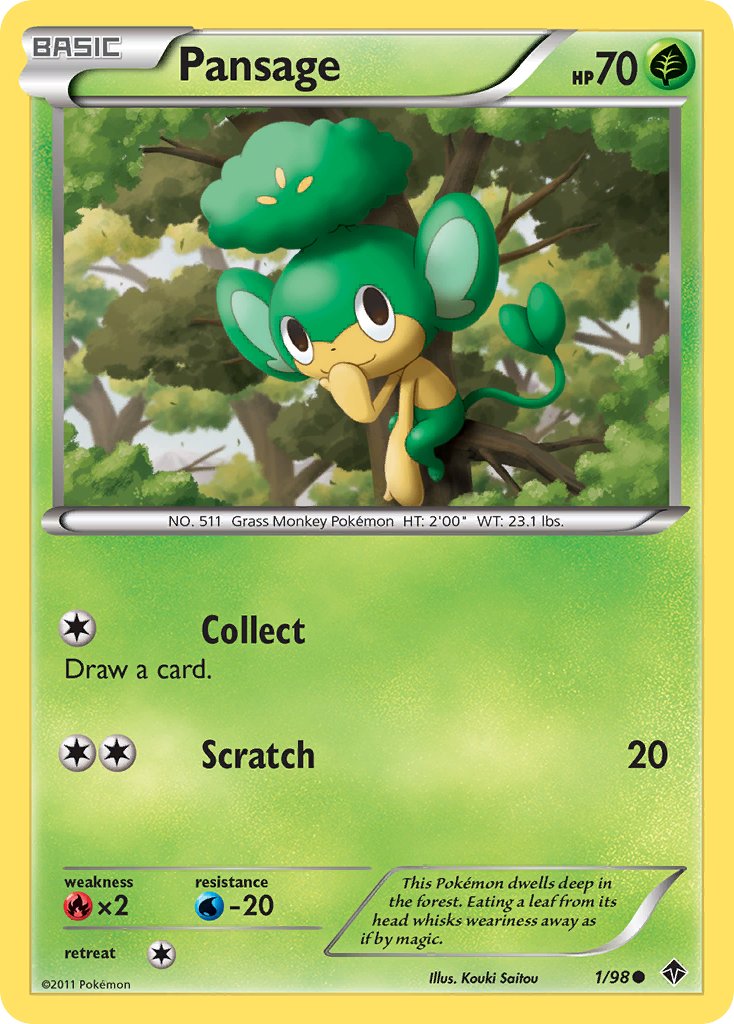 #001 Pansage