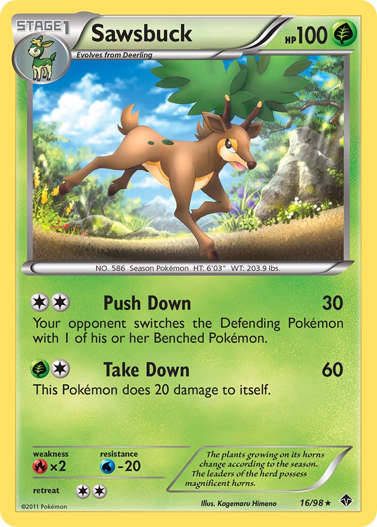 #016 Sawsbuck