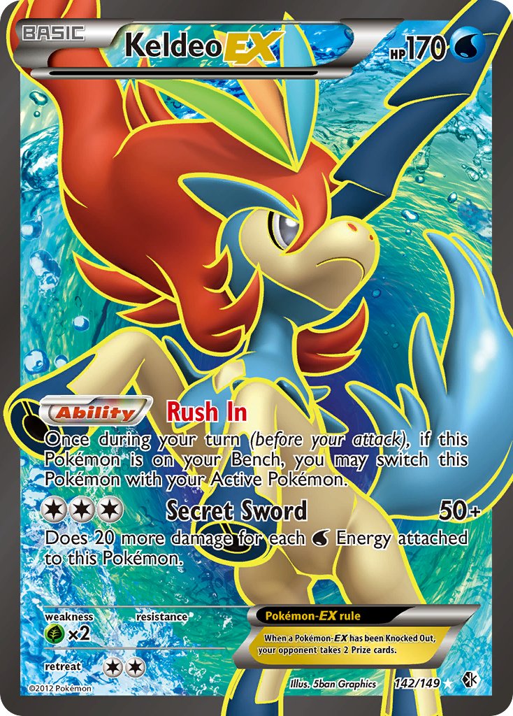 #142 Keldeo-EX