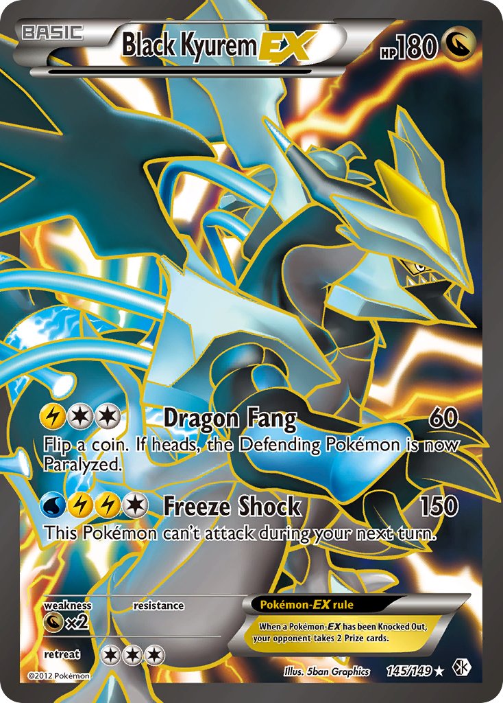#145 Black Kyurem-EX