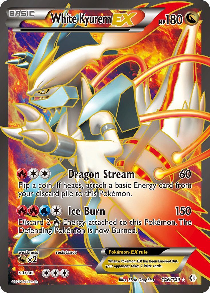 #146 White Kyurem-EX