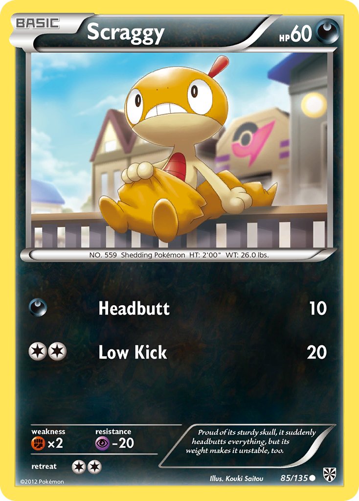#085 Scraggy