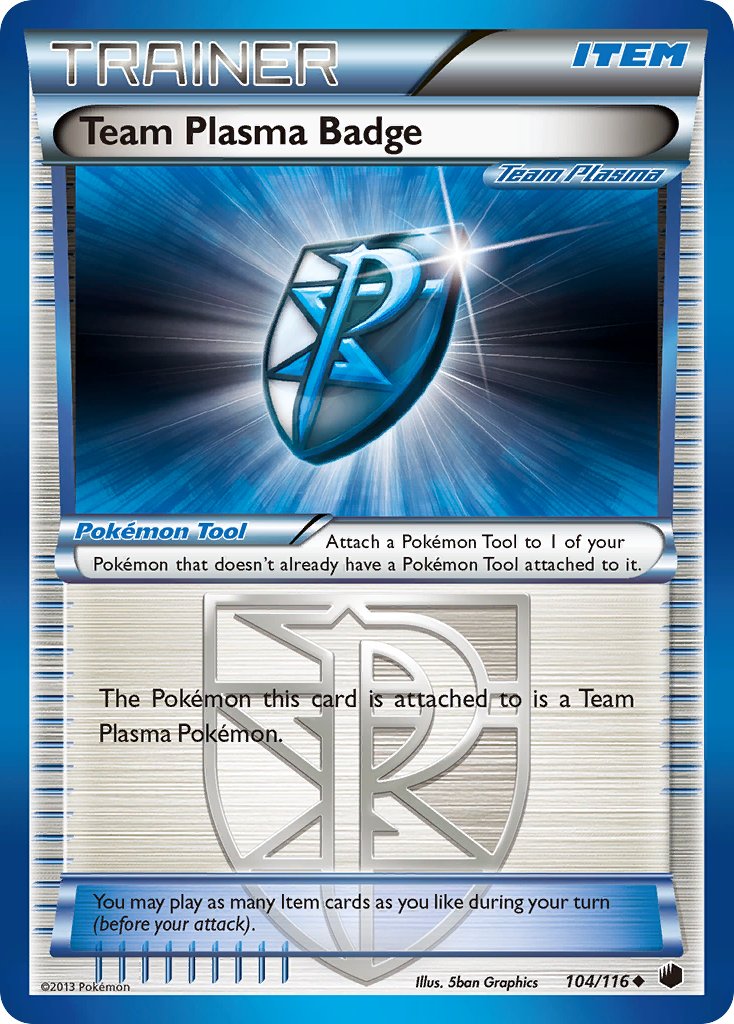 #104 Team Plasma Badge