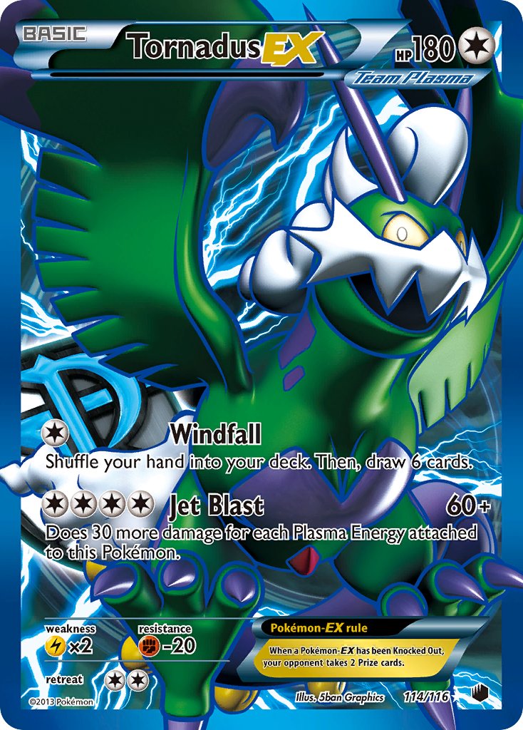 #114 Tornadus-EX
