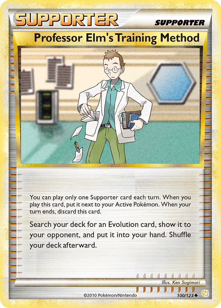 #100 Professor Elm's Training Method
