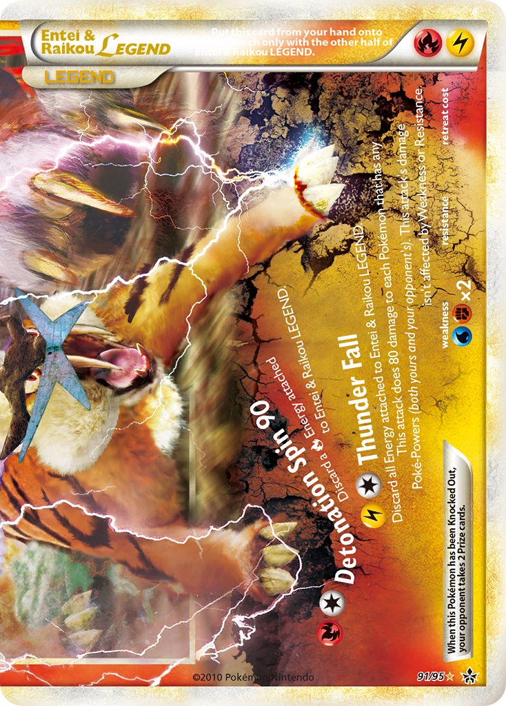 #091 Entei & Raikou LEGEND (Bottom)