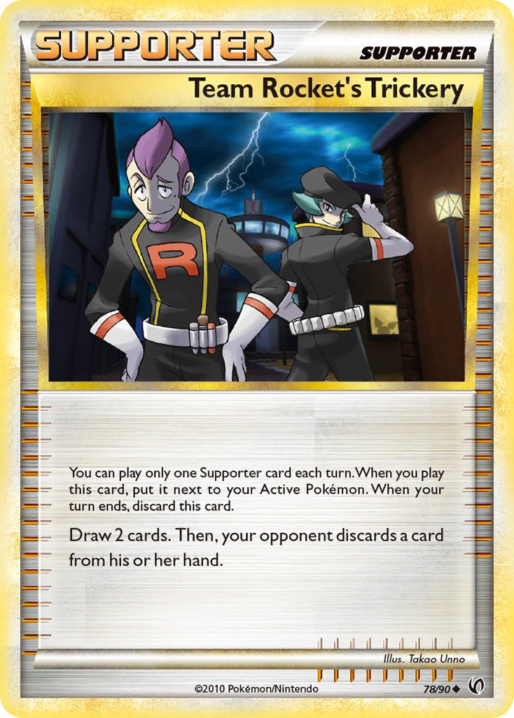 #078 Team Rocket's Trickery