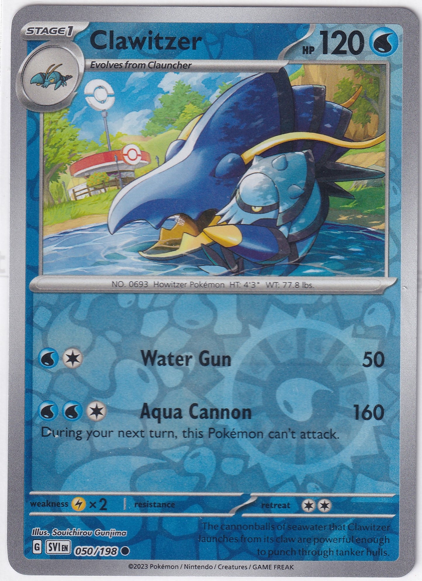 #050 Clawitzer