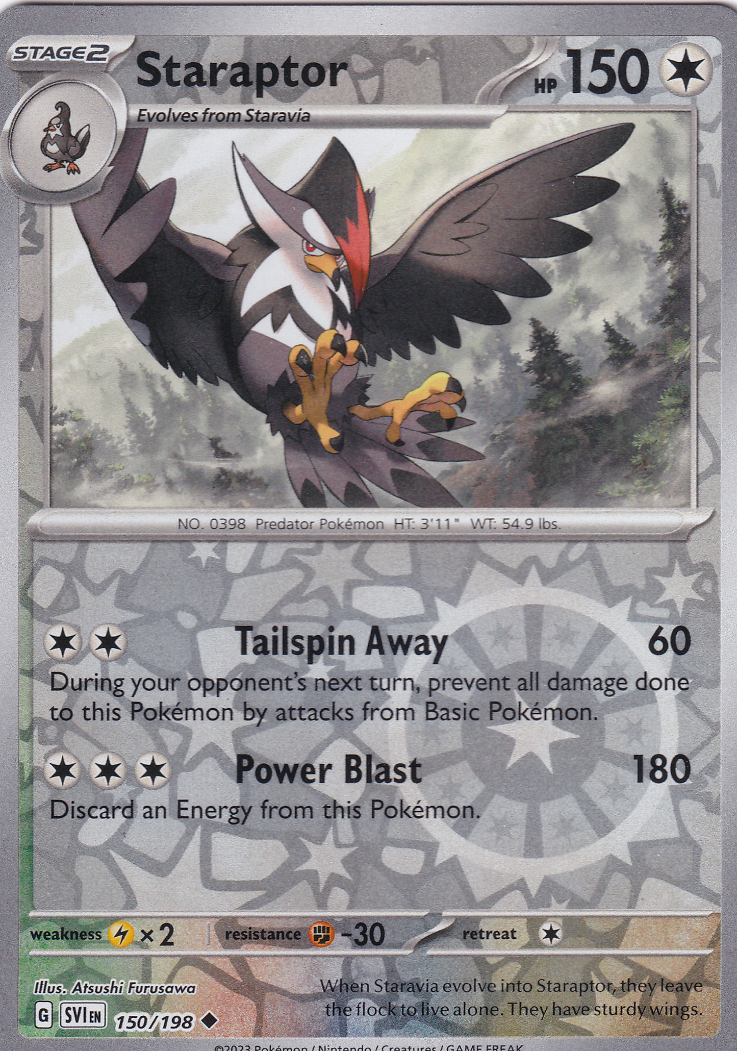 #150 Staraptor