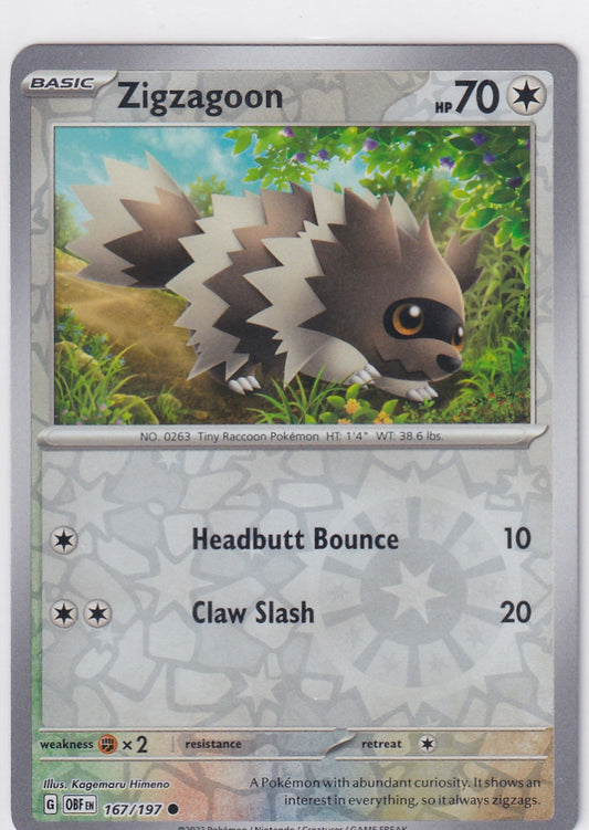 #167 Zigzagoon