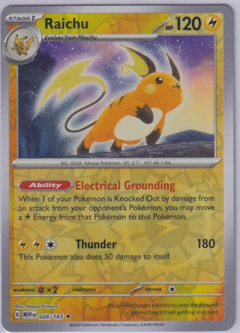 #026 Raichu