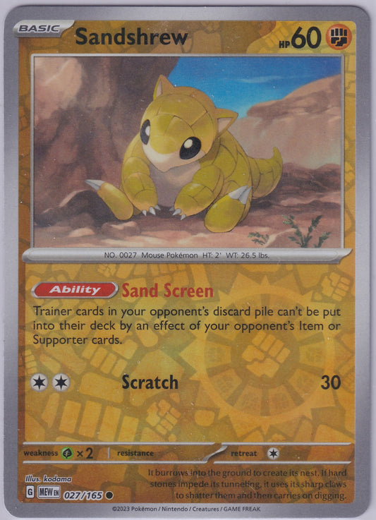 #027 Sandshrew