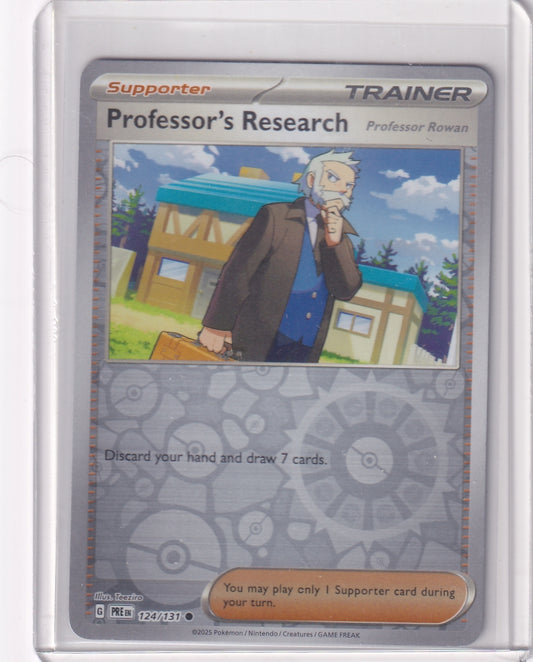 #124 Professor's Reseach (Professor Rowan)