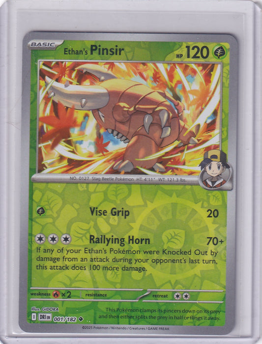 #001 Ethan's Pinsir