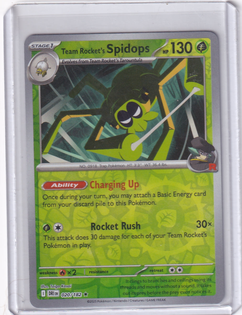 #020 Team Rocket's Spidops