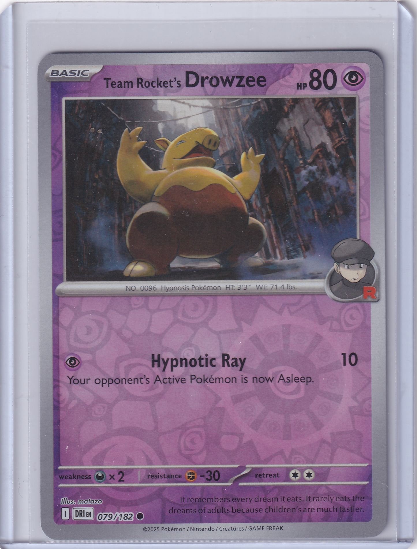 #079 Team Rocket's Drowzee