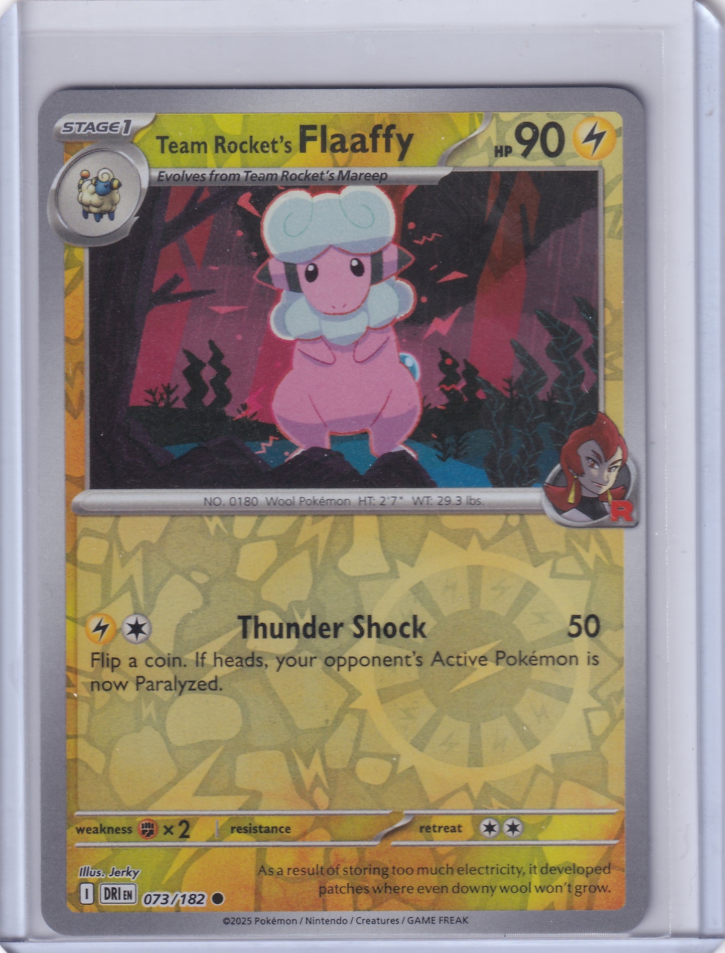 #073 Team Rocket's Flaaffy