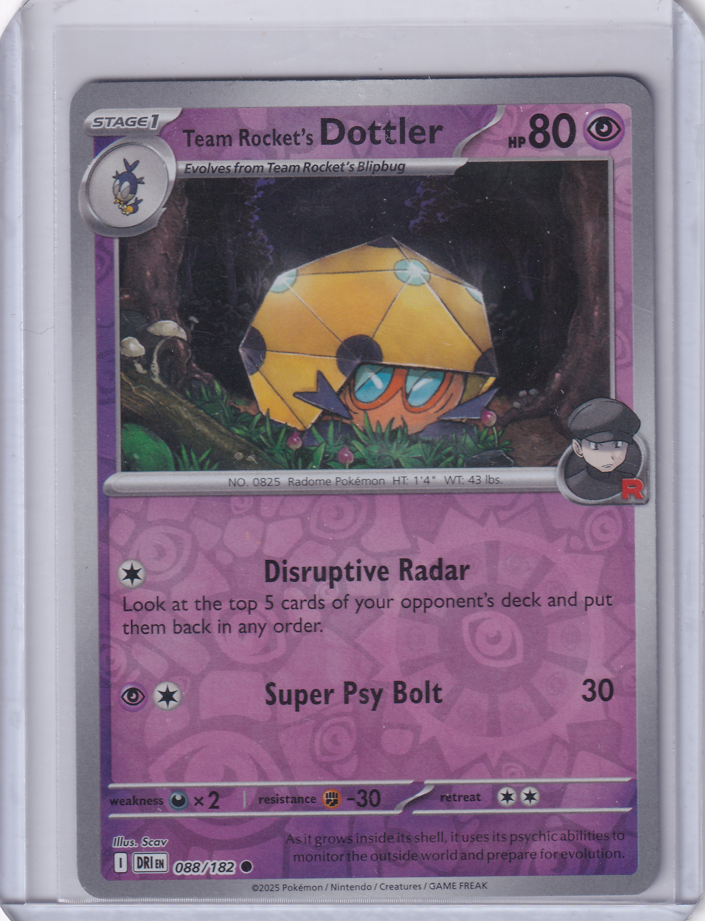 #088 Team Rocket's Dottler