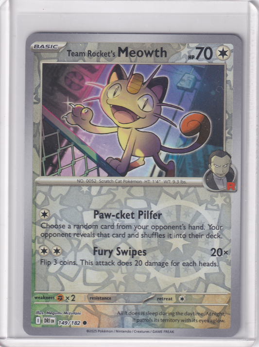 #149 Team Rocket's Meowth