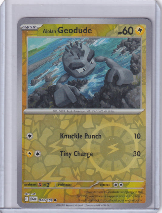 #044 Alolan Geodude