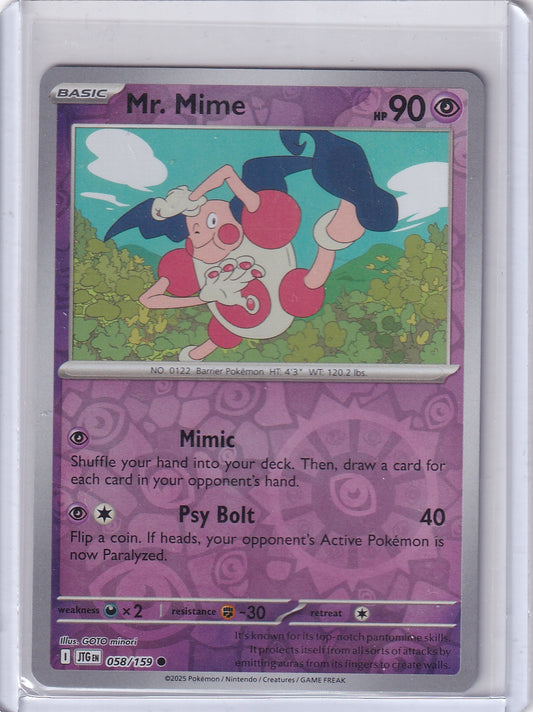 #058 Mr.Mime