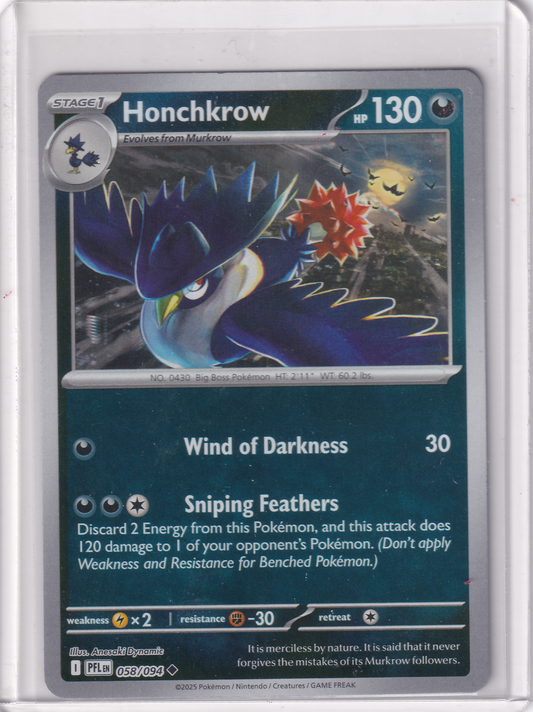 #058 Honchkrow
