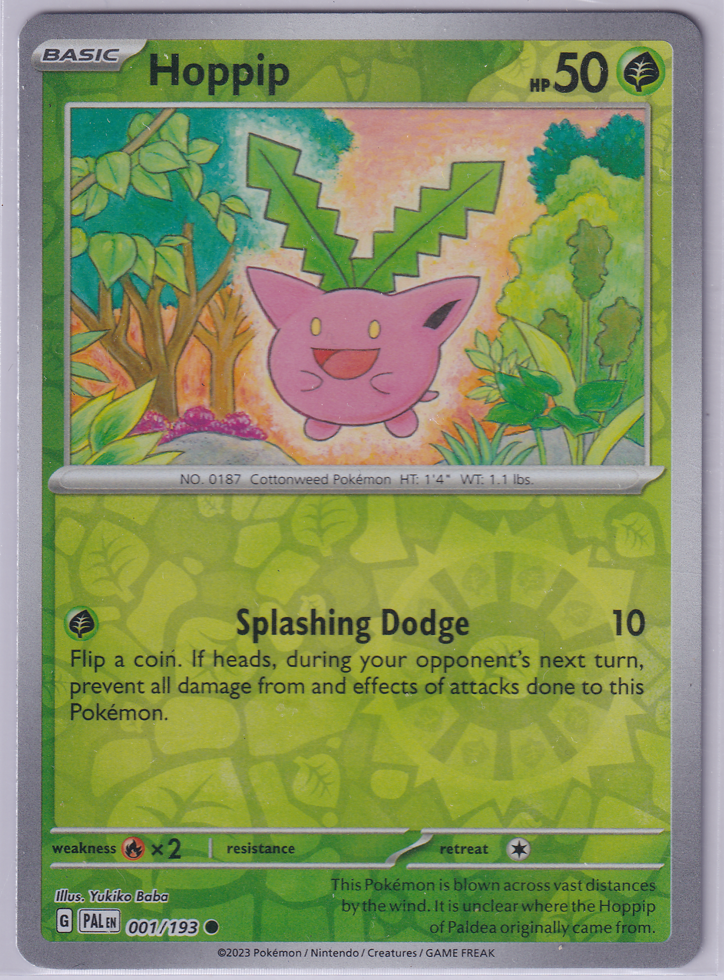 #001 Hoppip