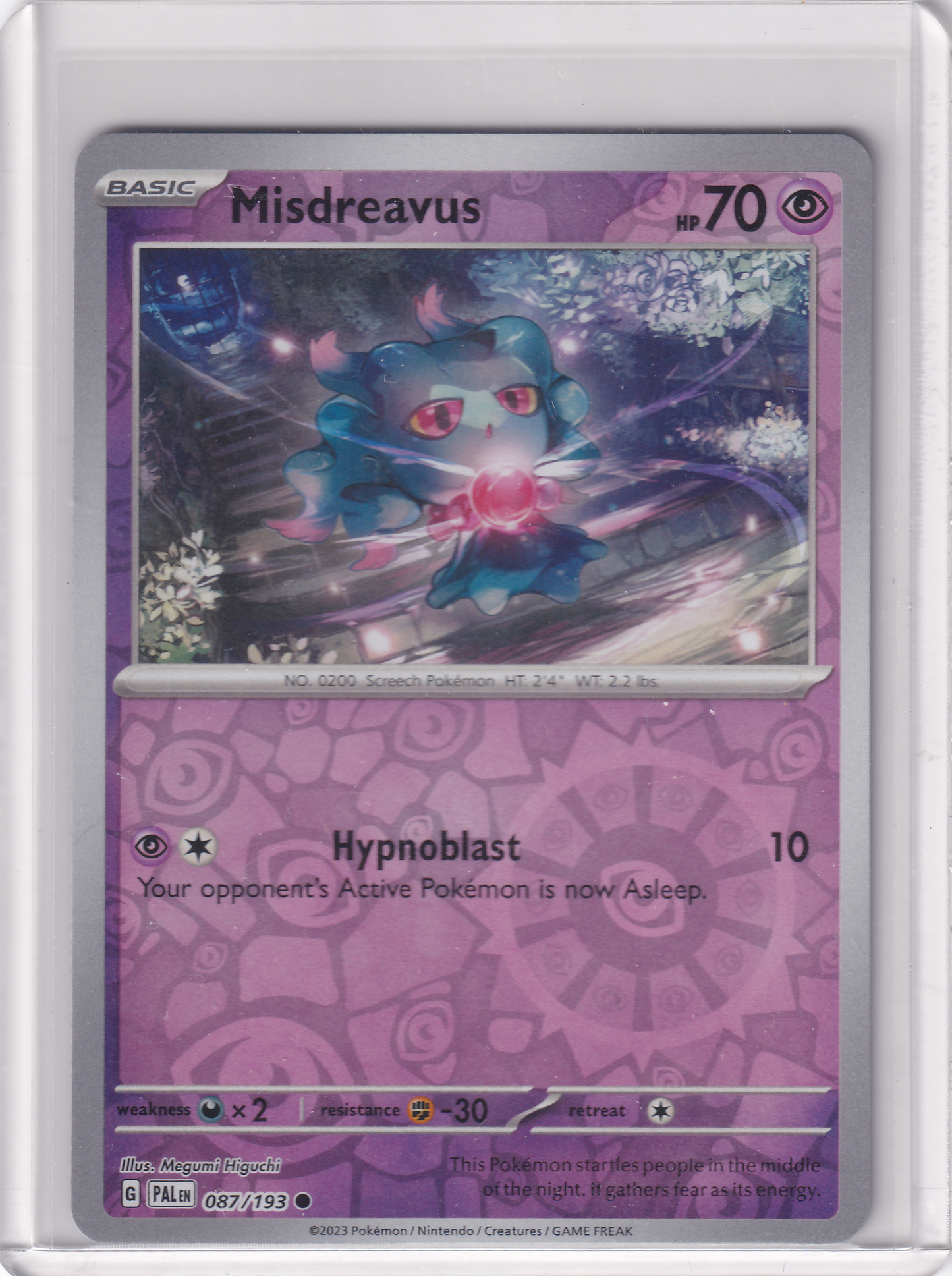 #087 Misdreavus