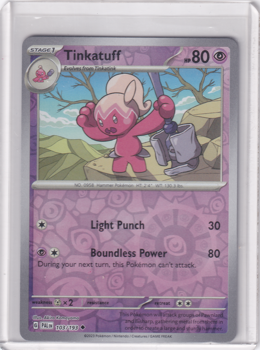 #103 Tinkatuff