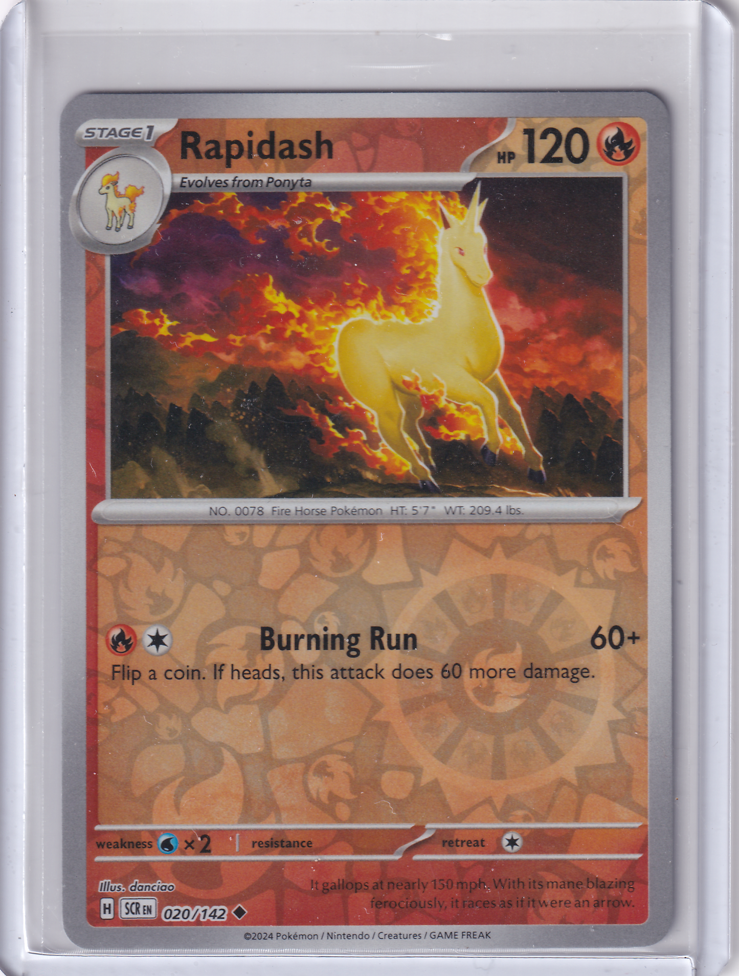 #020 Rapidash